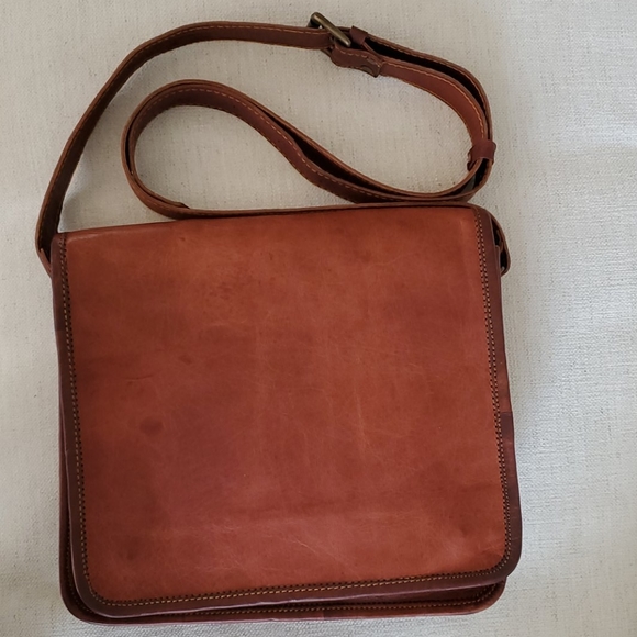 Beautiful authentic goat leather bag . - Picture 2 of 8